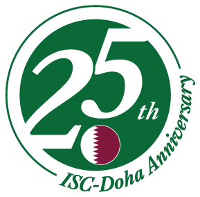 ISC Doha Anniversary Logo